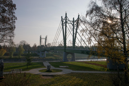 Morning walk on Splaiul General David Praporgescu