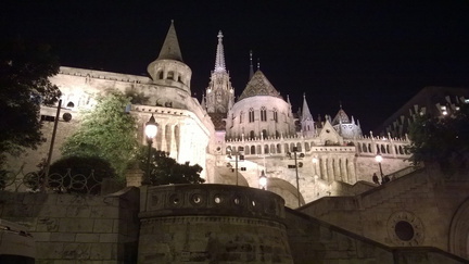 Budapest at night