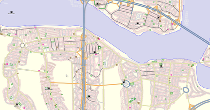 Street Map Downtown